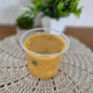 CALDO MANDIOCA C/ PROTEÍNA DE SOJA (VEGANO) 380 ML Congelado.