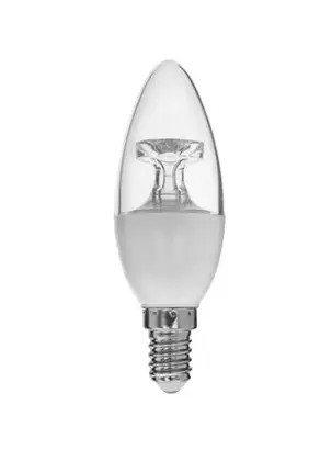 Lâmpada Vela Cristal Balão E14 Led 4,7W 3000K Bivolt - EMBU LED