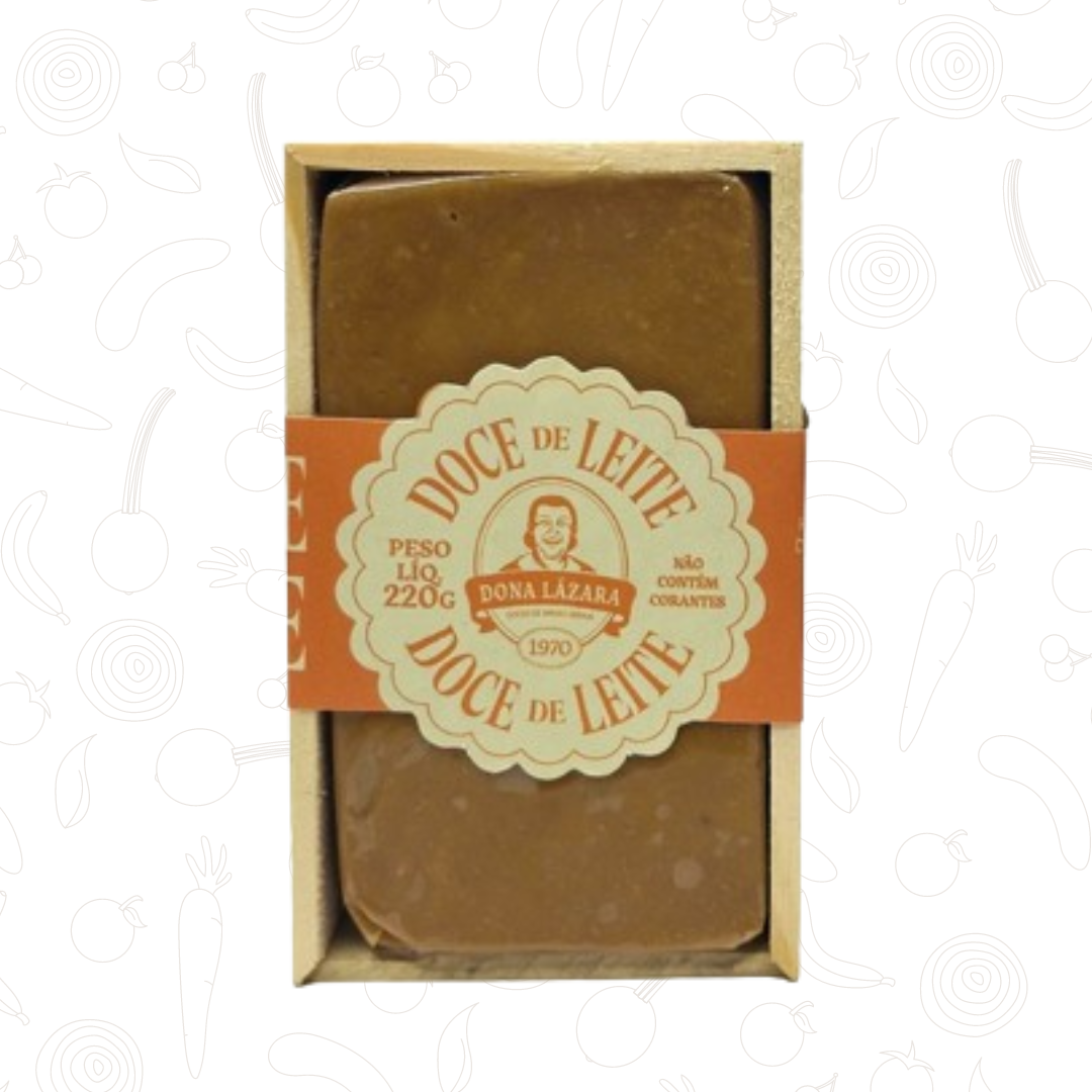 Doce de Leite Caixote Dona Lazara 220g