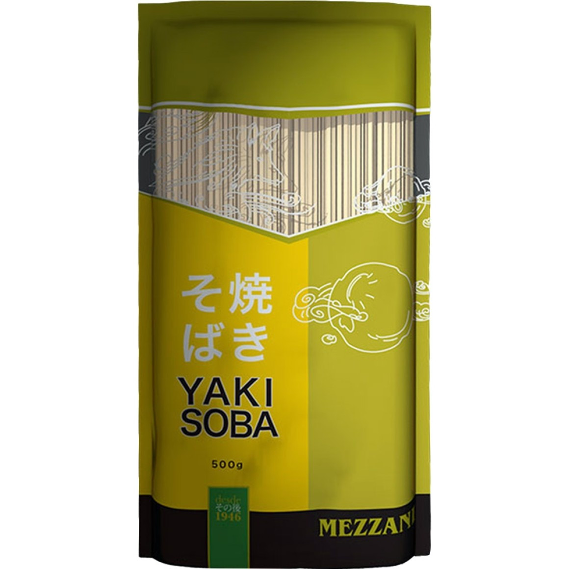 MACARRAO YAKISSOBA MEZZANI 500G¬