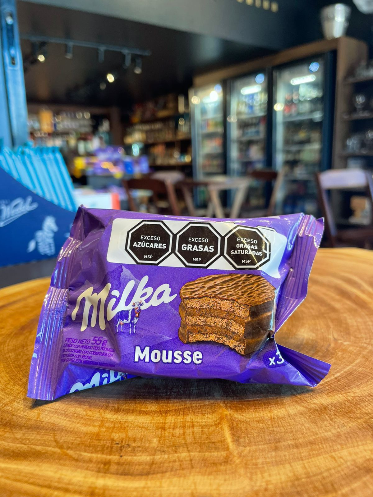 Milka Alfajor Mousse 3x