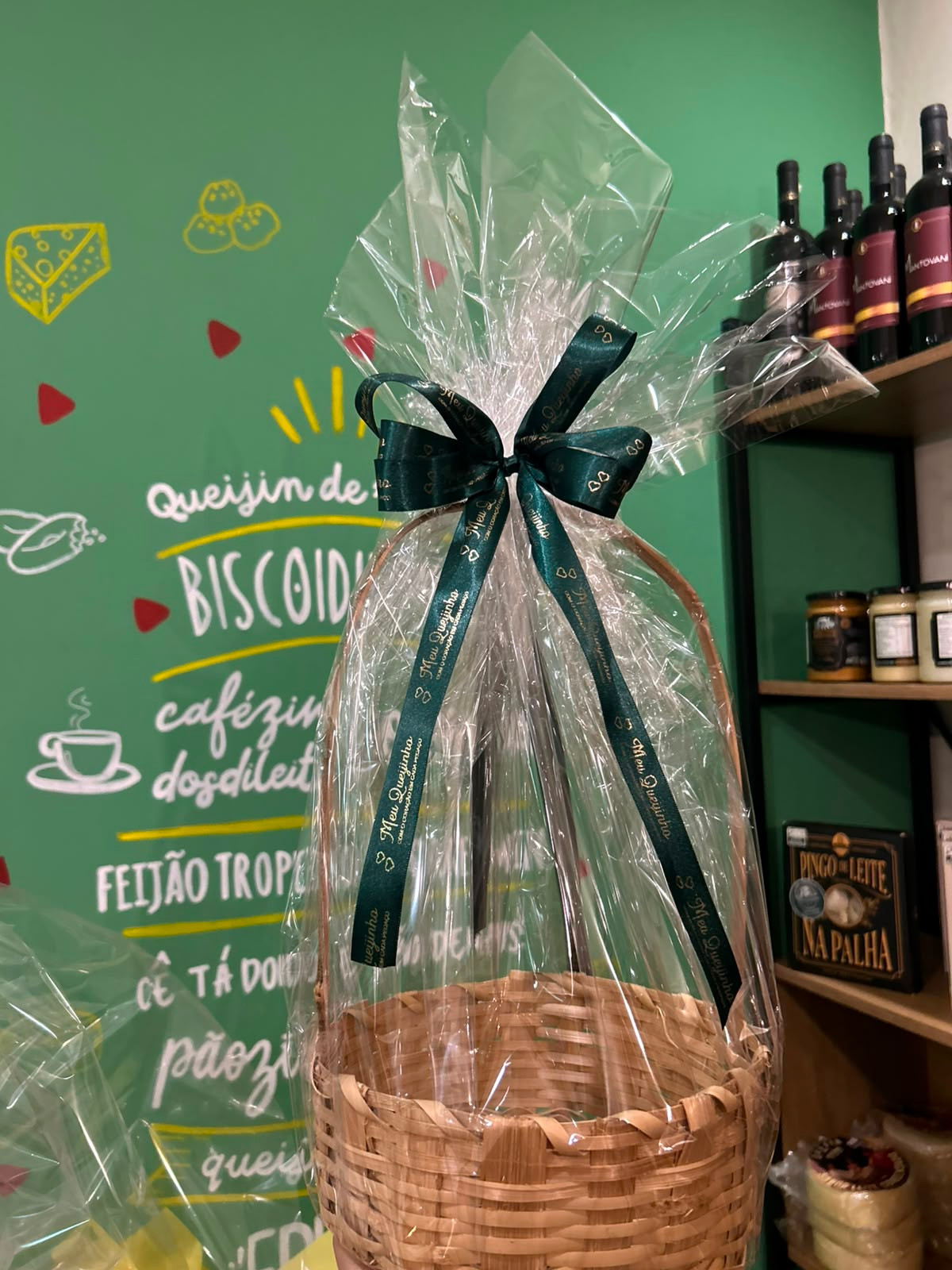 Cesta para Montagem de Presente  Embalagem Completa