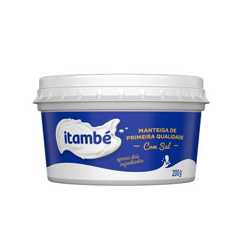 Manteiga de Primeira Qualidade com Sal Itambé 200g