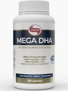 Mega Dha Vitafor Pt 120cap 1000mg