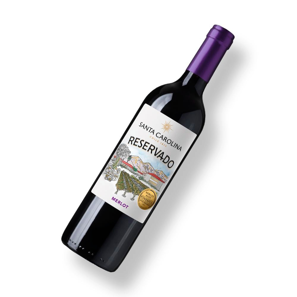 VINHO SANTA CAROLINA RESERVADO MERLOT 750ML
