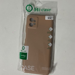 CAPA MARROM CLARO MOTO G32