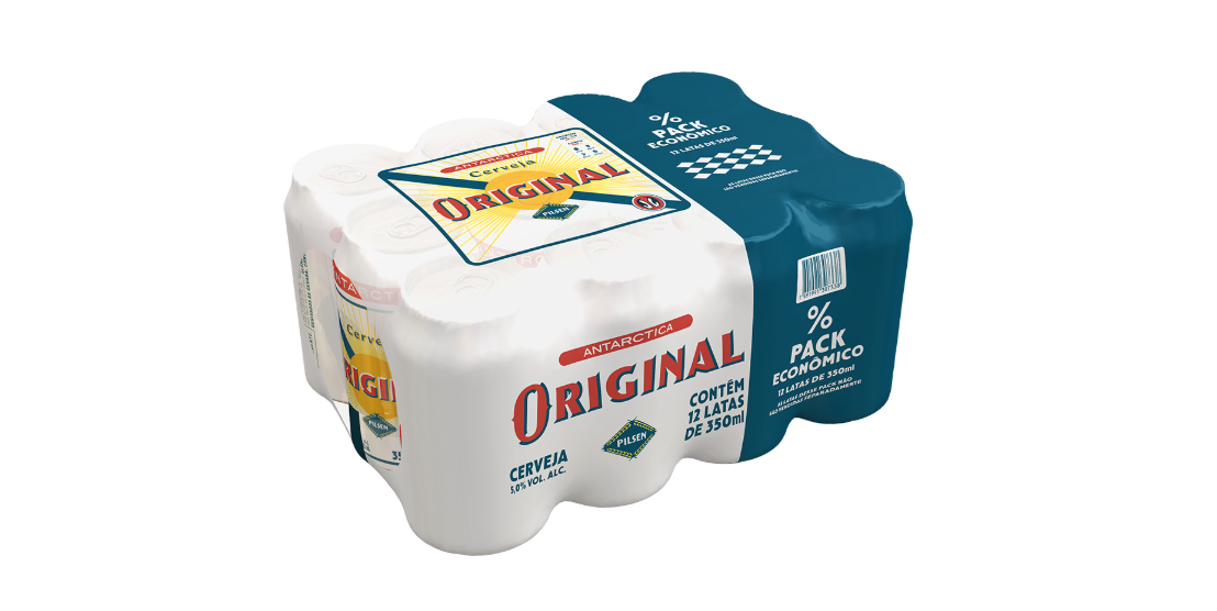Antártica Original 350ml - Fardo de 12 unidades