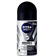 DESOD ROLL-ON NIVEA MEN BLACK&WHITE INVISIBLE 50ML
