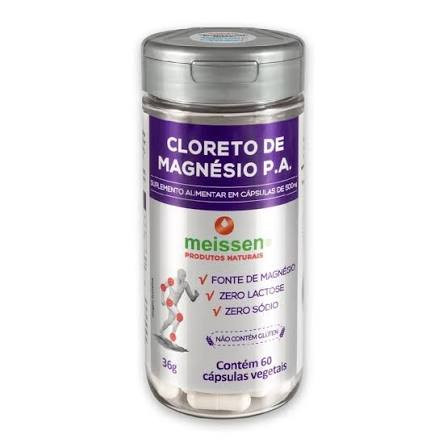Vita Cloreto Magnesio 500mg Meissen Pt 60cap