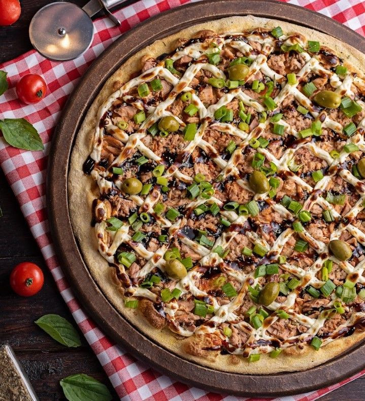 Pizzas Grande - 1 Sabor (8 pedaços) 