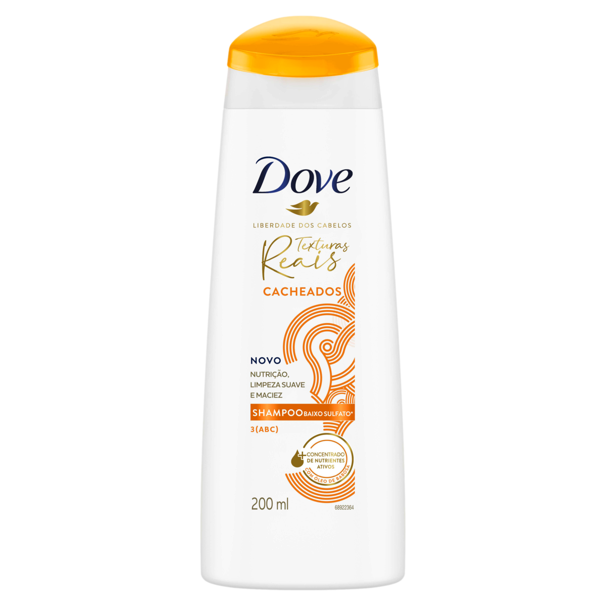 SHAMPOO DOVE 200ML CACHEADOS