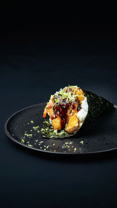 Temaki peixe branco