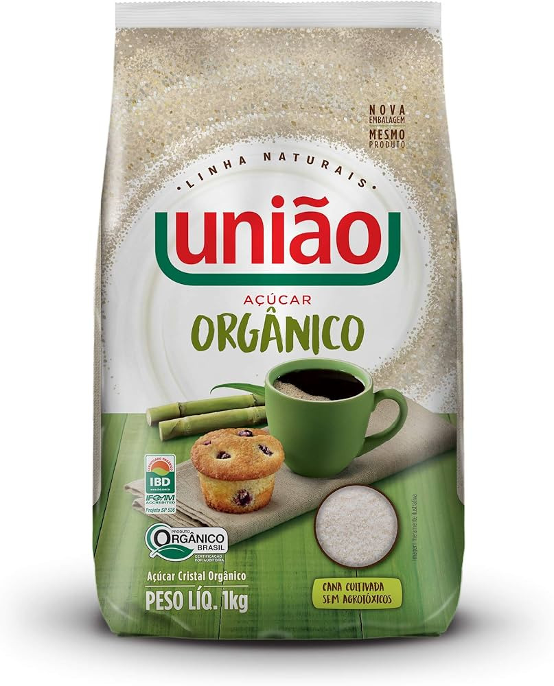 ACUCAR CRISTAL UNIAO ORGANICO 1KG