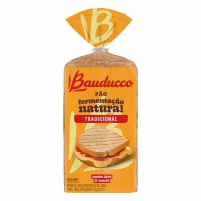 Pão de Forma Tradicional Bauducco 390g