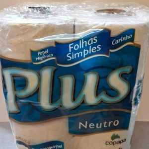 PAPEL HIGIÊNICO PLUS NEUTRO  C/4