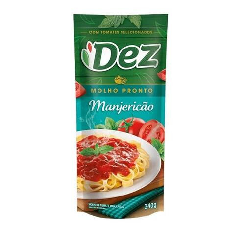Molho de Manjericão Dez 340g