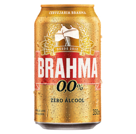 CERVEJA BRAHMA ZERO LT 350ML