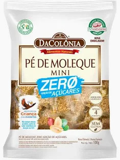 Doce Pe De Moleque Dacolonia Zr Acuc 100g