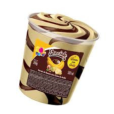 Sorvete Speciale Banana Com Creme de Avelãs 1,5l Sol&Neve