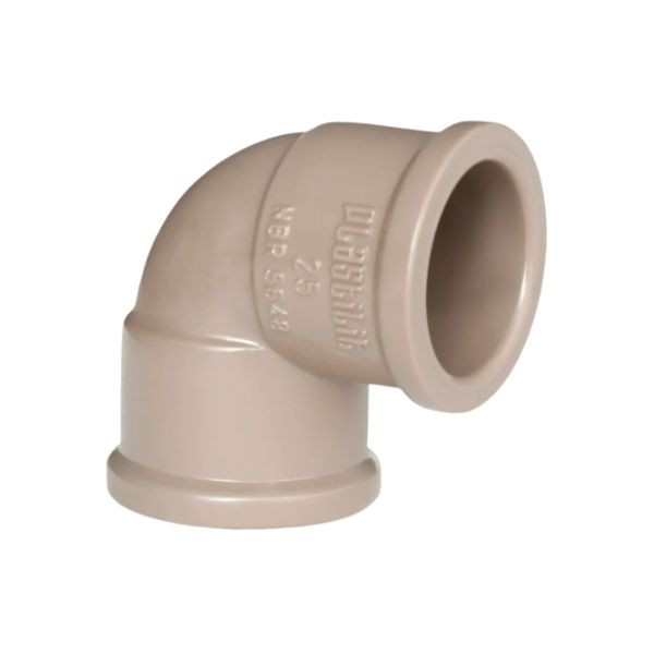 Joelho Soldável PVC 90° 25mm