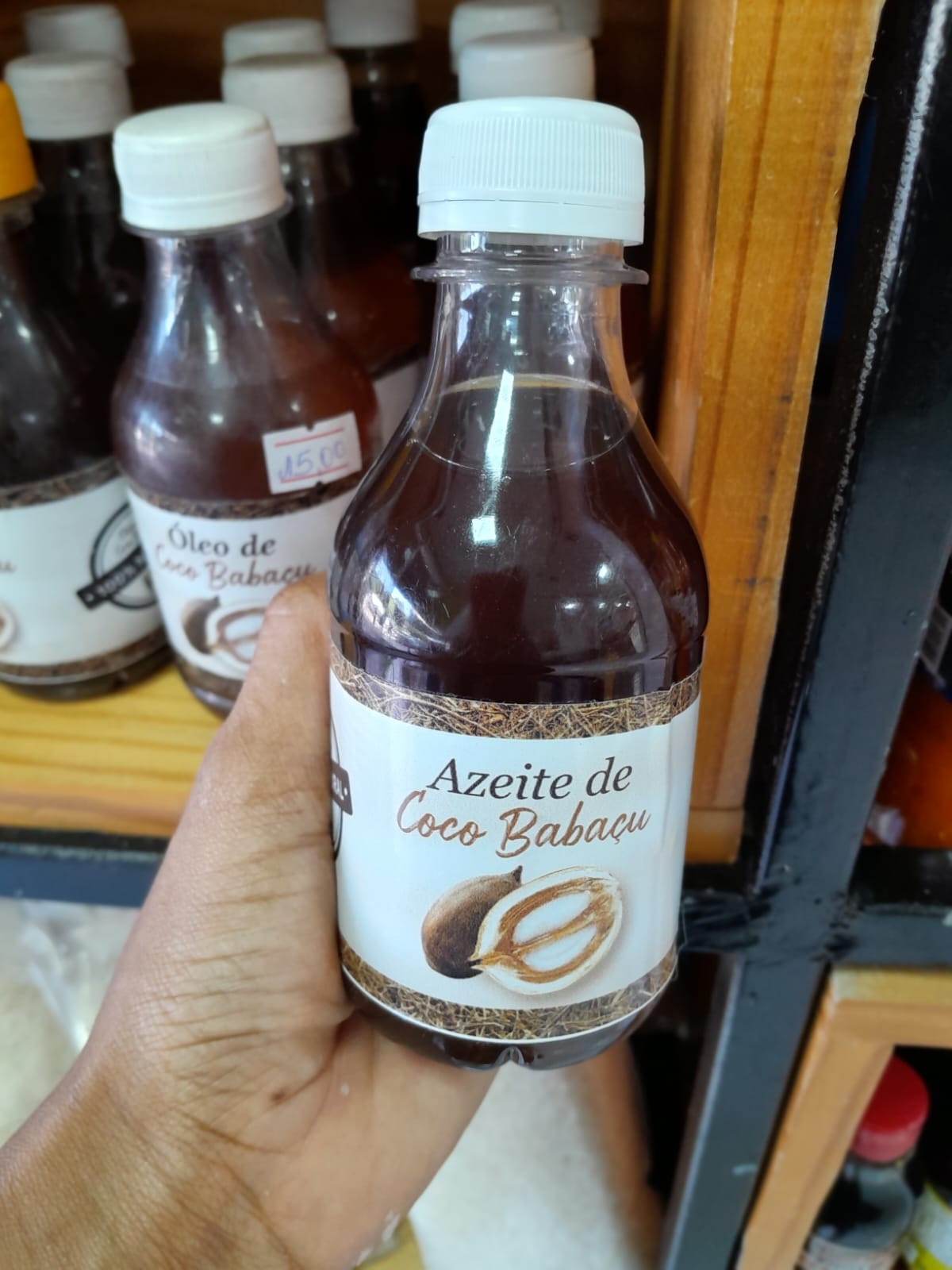 Azeite de coco babaçu