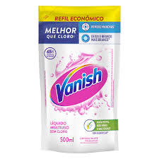 VANISH LIQUIDO MULTIUSO COM CLORO SACHE 500ML