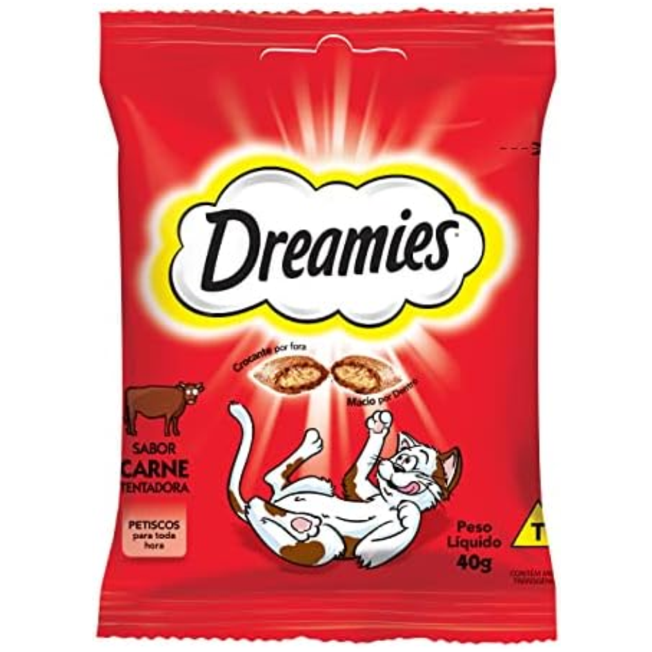 PETISCO DREAMIES CARNE 40G¬