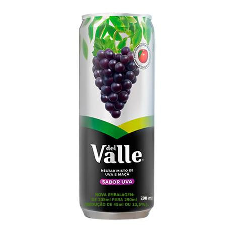 Suco lata Del Valle Uva 