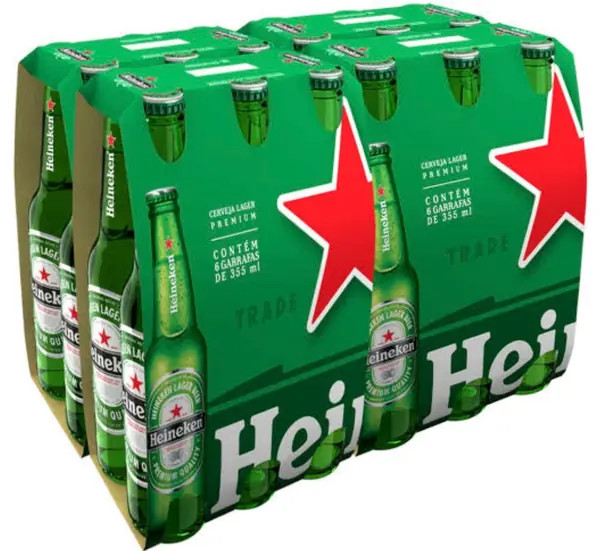 Mala Heineken Longneck 355ml C/24