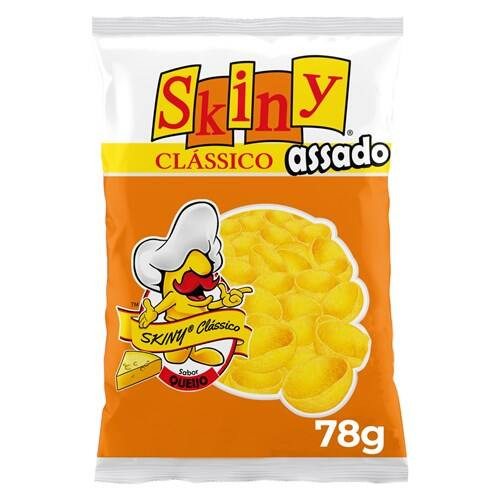 Salgadinho de Milho Sabor Queijo Skiny 78g