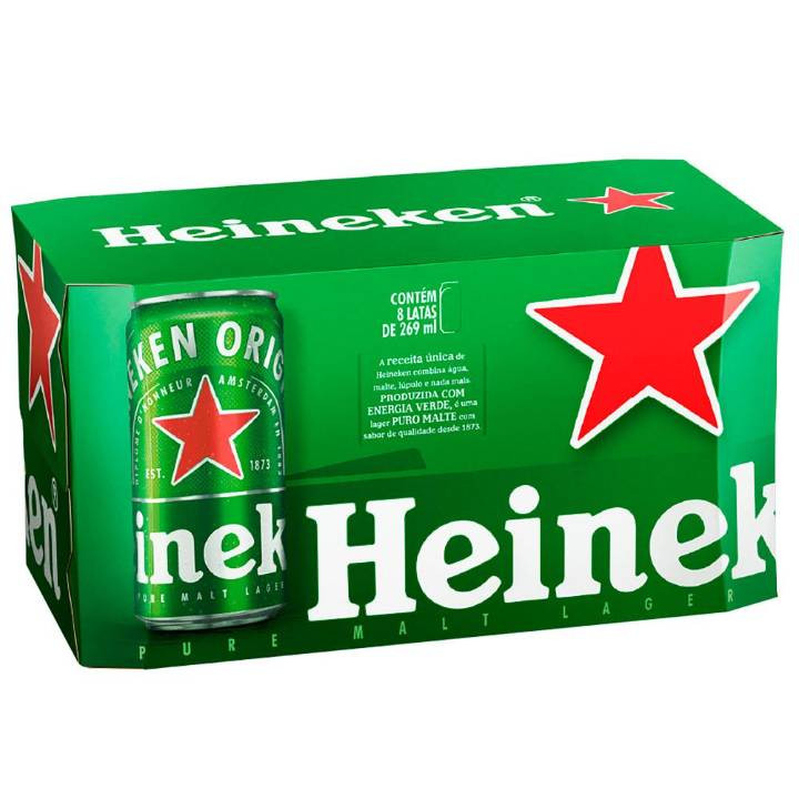 Heineken 269ml - Pack 08