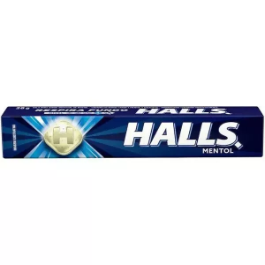 HALLS MENTOL  28G