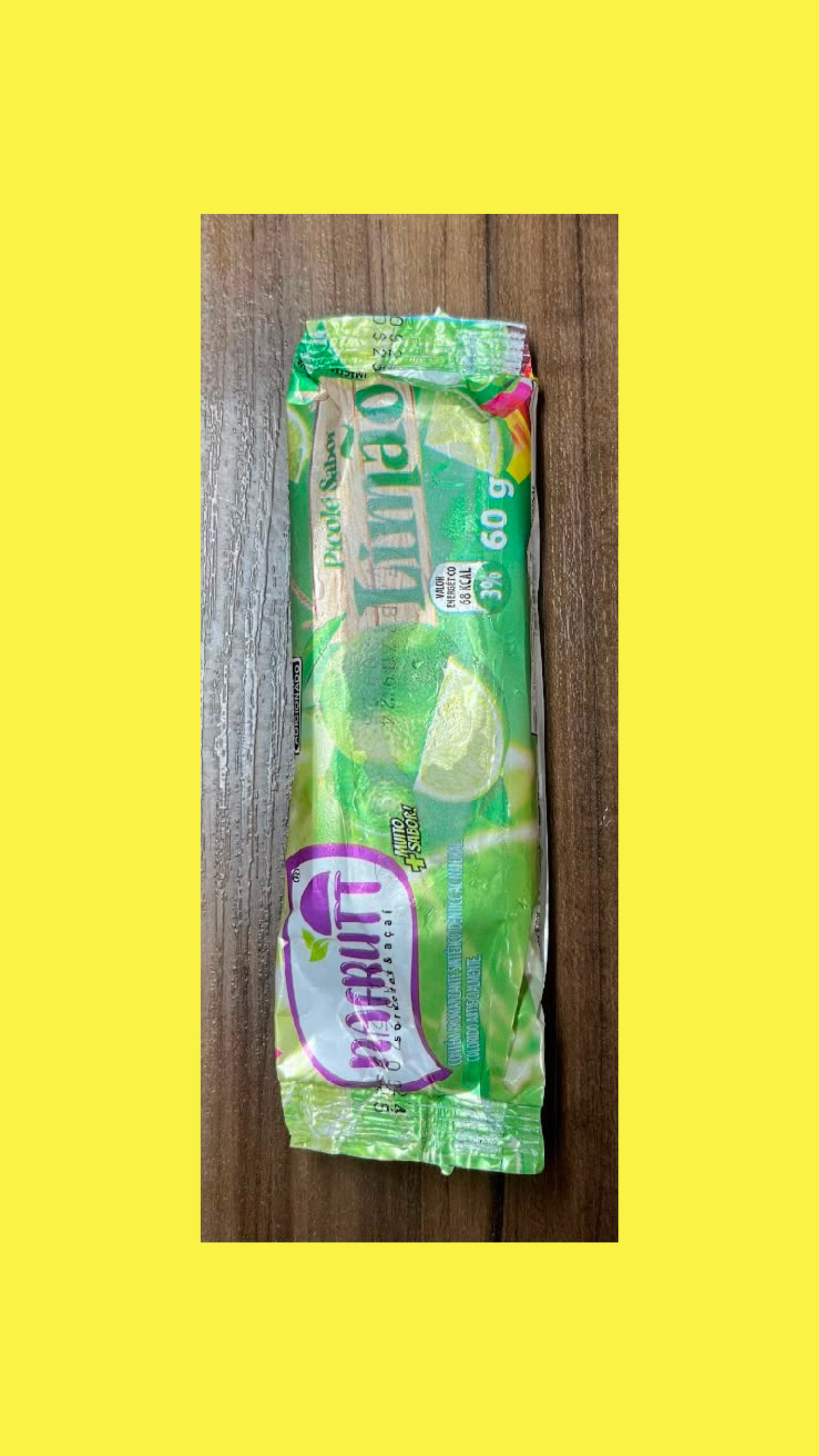 PICOLÉ DE LIMÃO FRUTA