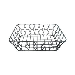CESTO ARAMADO DE METAL YAZI 25X15CM