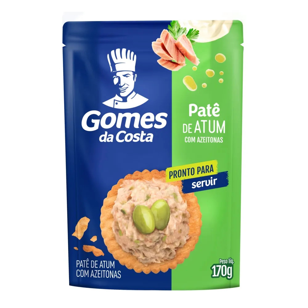 PATE DE ATUM GOMES DA COSTA AZEITONAS SC170G