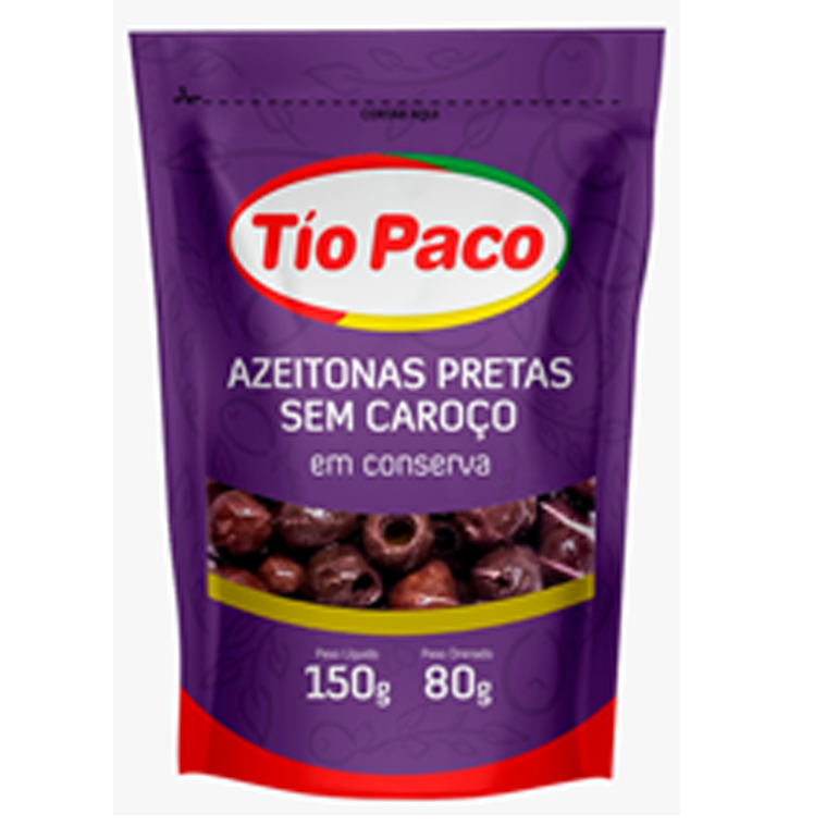 Azeitona Preta sem Caroco (Tio Paco) 150g