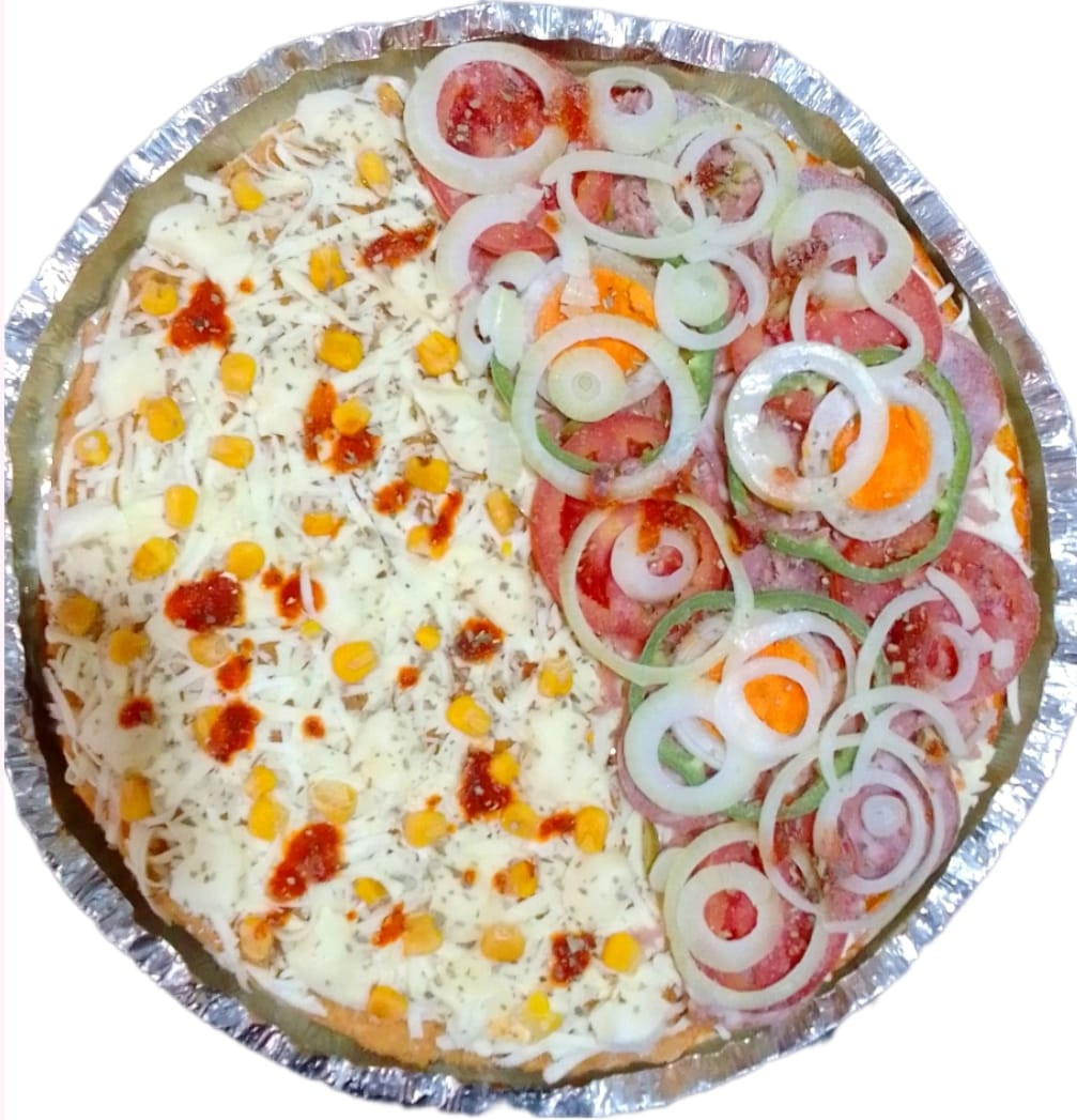 PIZZA PINGOS CASEIRA SABOR PORTUGUESA / FRANGO E CATUPIRY