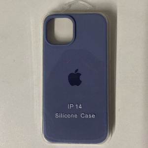 CAPA AZUL CLARO IPHONE 14 SILICONE CASE