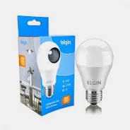 Lâmpada led bulbo 9W 810 lúmens branca morna - A60 110V/220V