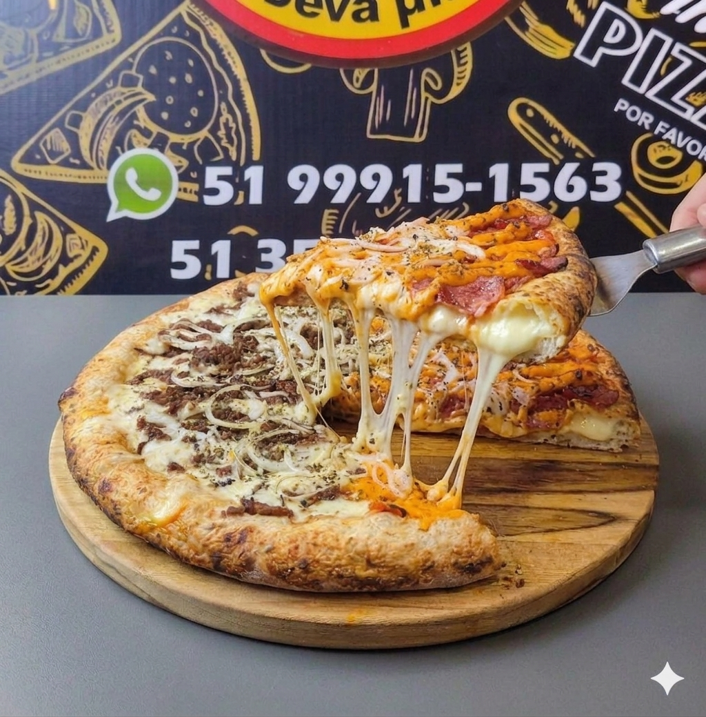 Pizza Família com Borda Grátis