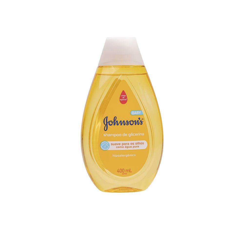  Shampoo Para Bebê Johnson's Baby De Glicerina - 400ml