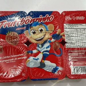 IOGURTE FRUTTBONZINHO 270G C/6 UND MORANGO