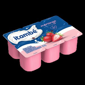 IOGURTE SABOR MORANGO CARTELA 540G