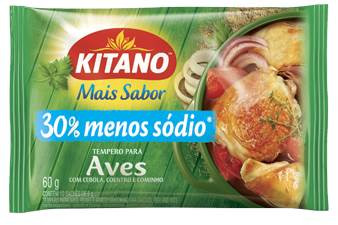 Tempero Kitano Mais Sabor Aves