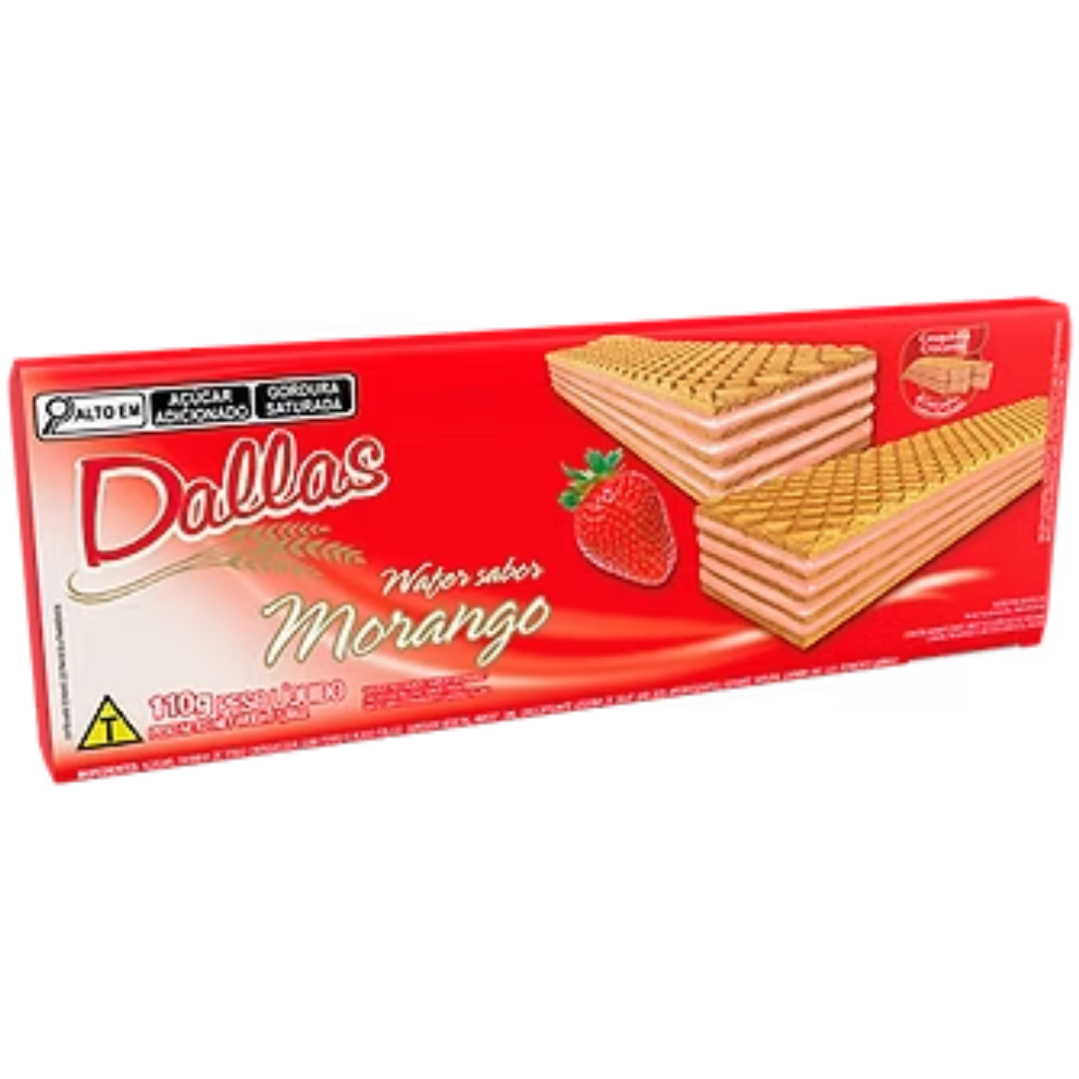 WAFER DALLAS MORANGO 110G