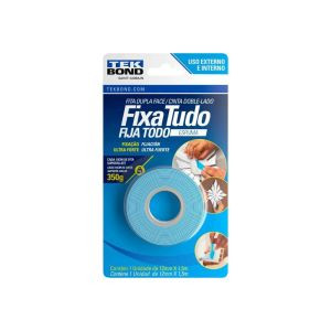 FITA DUPLA FACE TEK BOND (AZUL) 12MMX1,5M¬