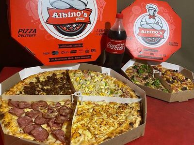 Pizza Gigante + Pizza Média + Guaraná Antarctica 2 Litros