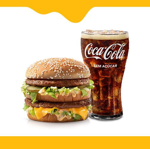 Sanduíche Clássico + Coca-Cola Sem Açúcar