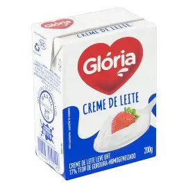 Creme de leite caixa (Gloria) 200g