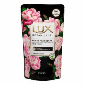 SABONETE LIQUIDO LUX 200ML ROSAS FRANCESAS